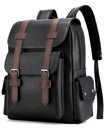 Herren Laptop Rucksack 20-35L Schwarz