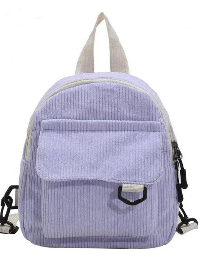 Mini Cord Rucksack für Studierende