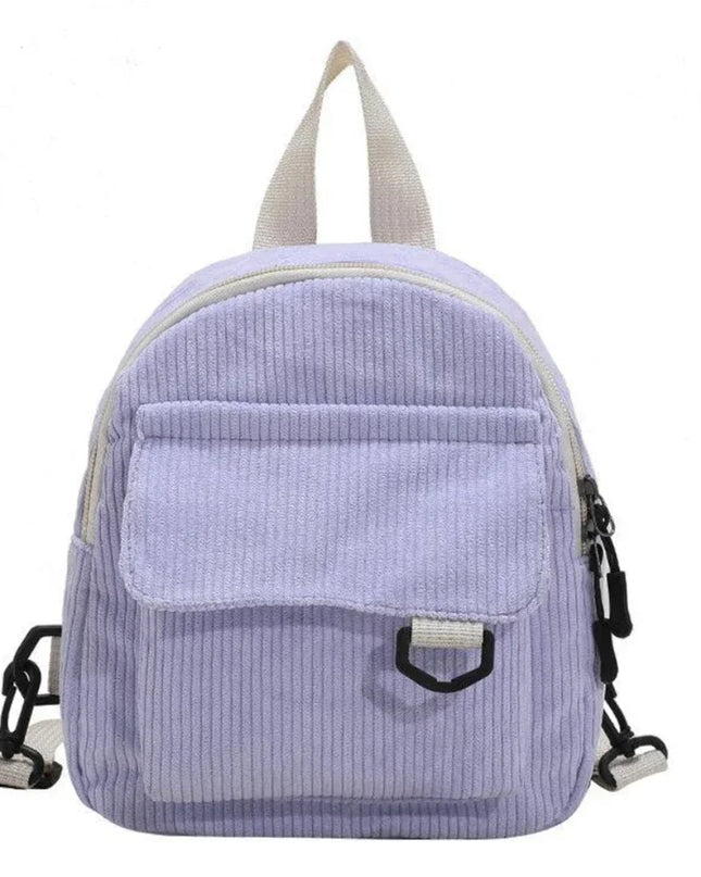 Mini Cord Rucksack für Studierende
