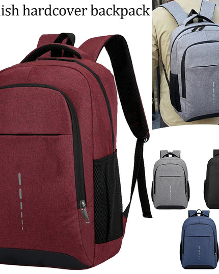 Geräumiger Rucksack für Uni & Arbeit Rot