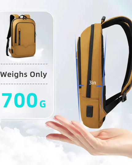 Laptop Rucksack Business 17 Zoll Grün