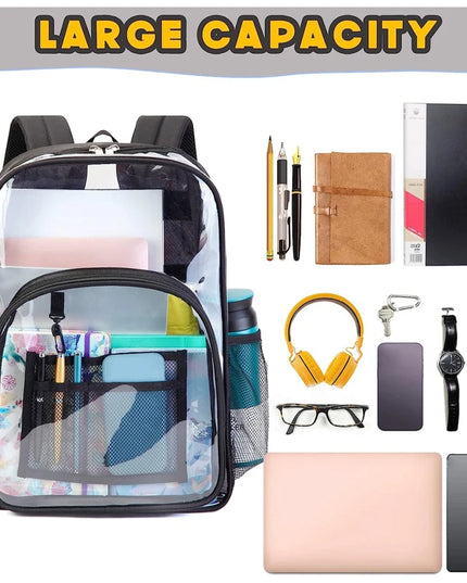 Transparenter Schulrucksack Wasserdicht