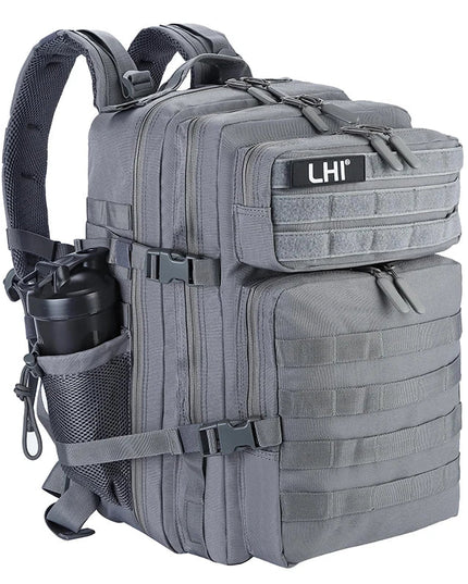 Uni Rucksack 45L mit Laptopfach, Grau