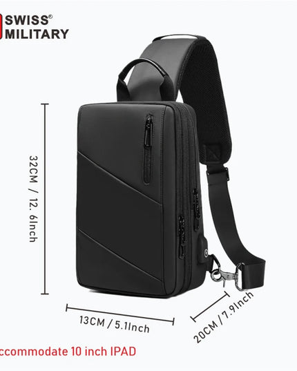 Laptop Rucksack 17 Zoll mit USB-Anschluss