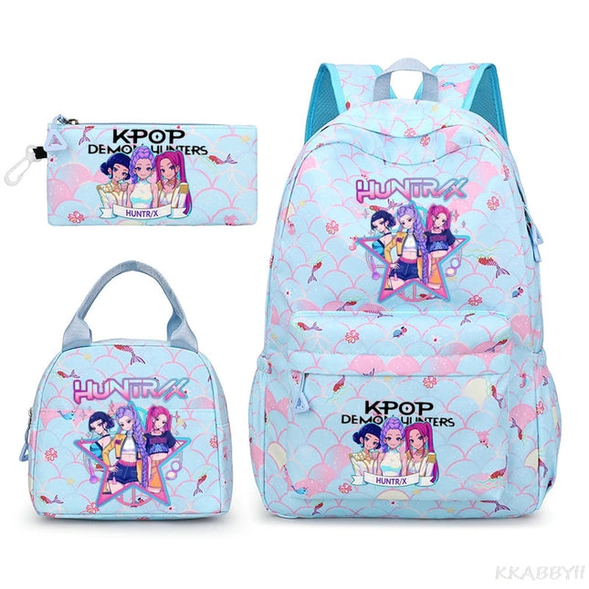 Schulrucksack KPop Demon Hunters Set