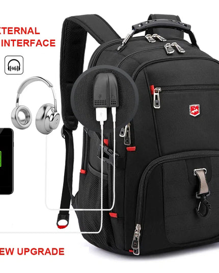 Laptop Rucksack mit USB-Anschluss 20 Zoll