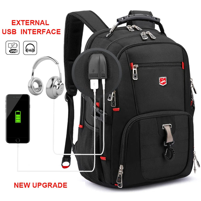 Laptop Rucksack mit USB-Anschluss 20 Zoll