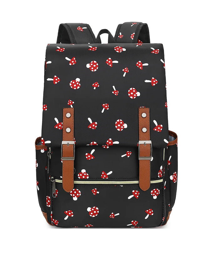 Vintage Laptop Rucksack 16 Zoll Canvas Pilz