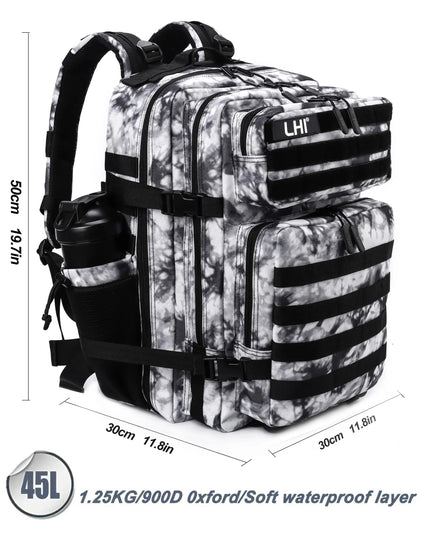 Uni Rucksack 45L mit Laptopfach Pink