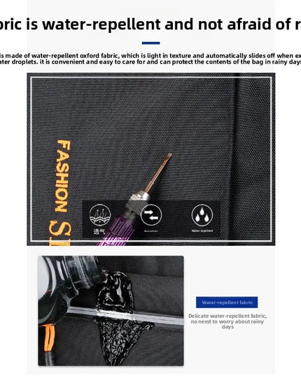 Laptop Rucksack mit Diebstahlschutz Schwarz