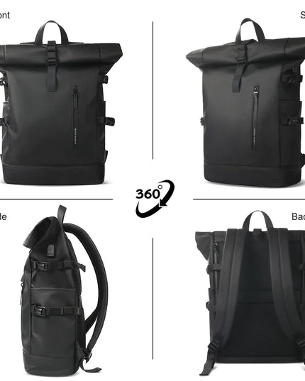 Erweiterbarer Laptop Rucksack 15,6 Zoll