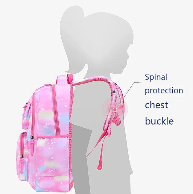 Schulrucksack Maedchen Blau - 7-13 Jahre