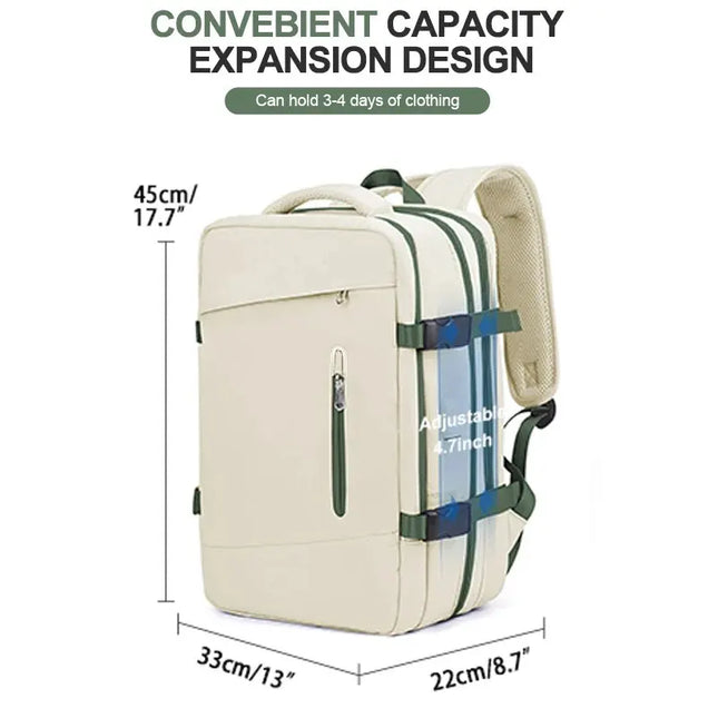 Laptop Rucksack 40L mit USB-Port