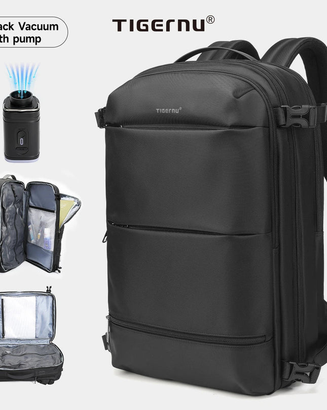 Erweiterbarer Rucksack 17 Zoll Laptopfach