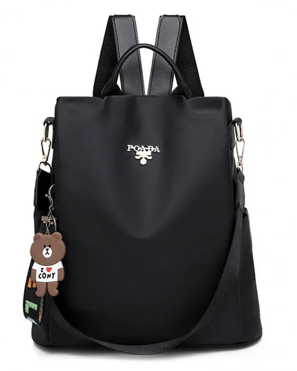 Damen Schulterrucksack Oxford Stoff