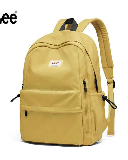 Schulrucksack Laptopfach 16 Zoll Gelb