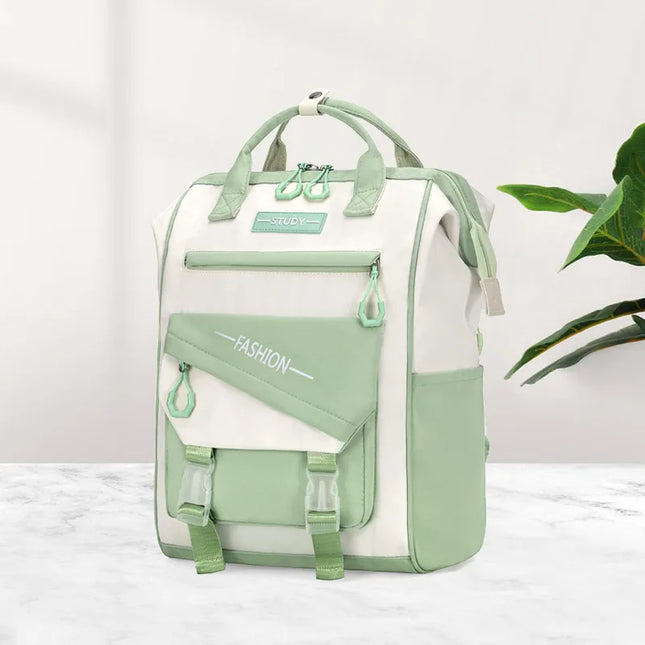 Schulrucksack fuer Maedchen – Gruen