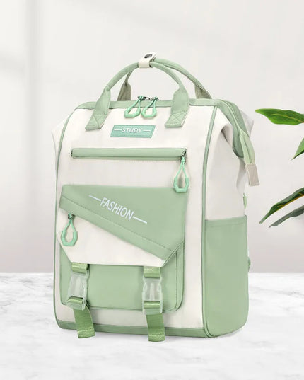 Schulrucksack fuer Maedchen – Gruen