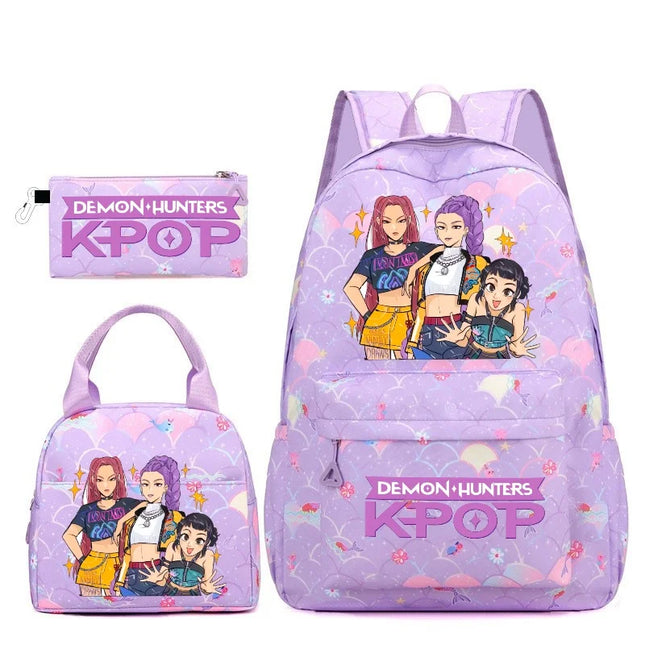 Schulrucksack Cartoon Style Design 011