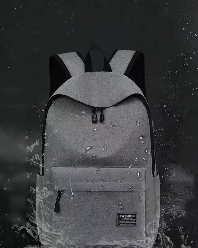 Uni Rucksack minimalistisch Blau