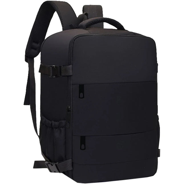 Leichter Rucksack für Uni & Pendeln Schwarz