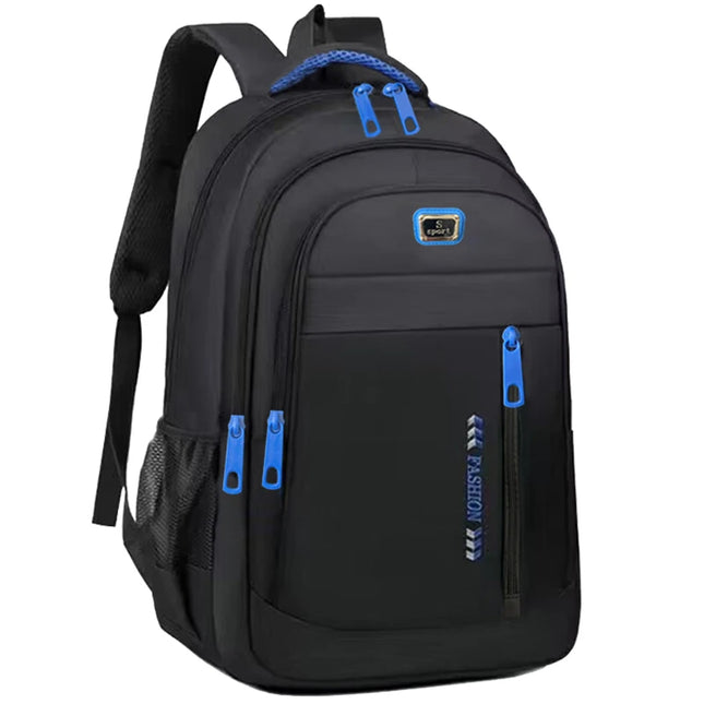 Schulrucksack Damen Blau Großes Volumen