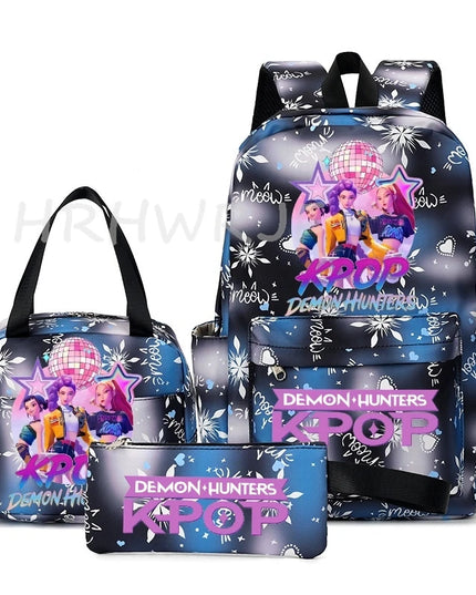 Schulrucksack-Set für Teenager – Hellgrün