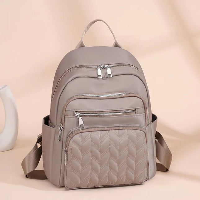 Damen Rucksack Oxford Schwarz 20-35L