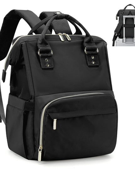 Laptop Rucksack Damen mit USB-Port Grau