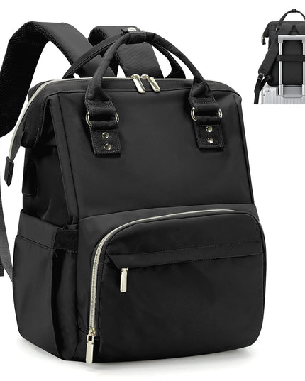Laptop Rucksack Damen mit USB-Port Khaki