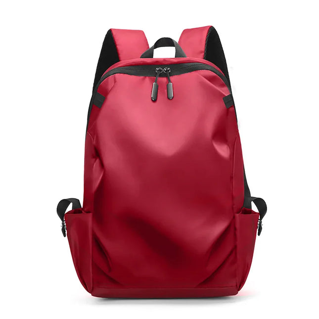 Uni Rucksack mit USB-Port, Rot