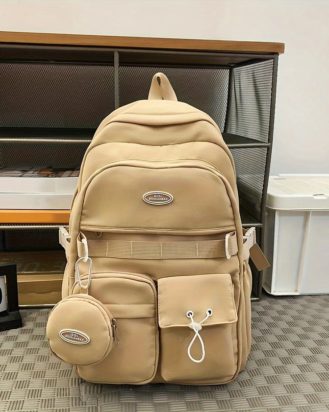 Schulrucksack Khaki bis 20L
