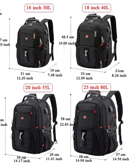 Laptop Rucksack 17 Zoll wasserdicht