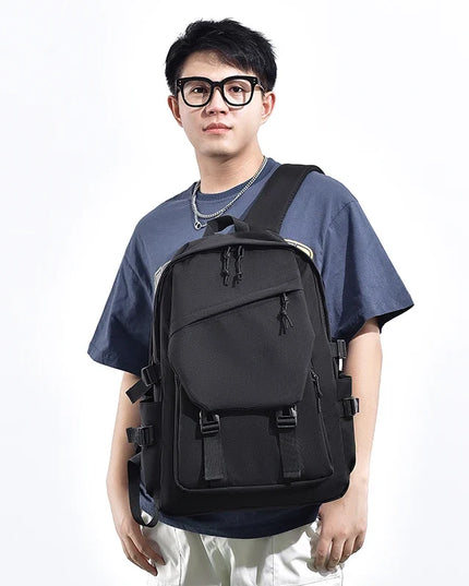 Uni Rucksack Grau mit Laptopfach