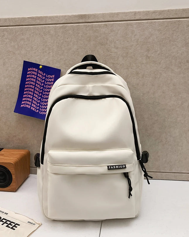 Schulrucksack Große Kapazität Schwarz